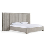Buckley - Modern Grey & Black Stainless Steel Bed by VIG Furniture - View 3