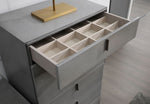 Buckley - Modern Grey Crackle Chest by VIG Furniture - View 2