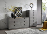 Buckley - Modern Grey Crackle Chest by VIG Furniture - View 3