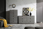 Buckley - Modern Grey Crackle Chest by VIG Furniture - View 4