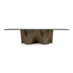 Byer - Modern Glass + Grey Ash Dining Table by VIG Furniture - View 1