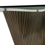 Byer - Modern Glass + Grey Ash Dining Table by VIG Furniture - View 6