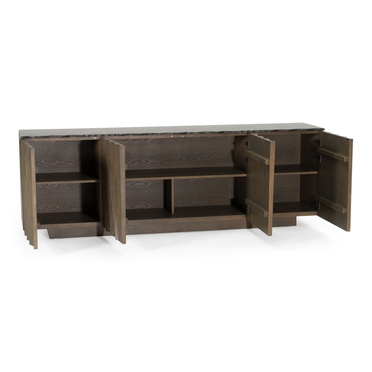Byer - Modern Grey Ash + Marble Buffet by VIG Furniture - View 3