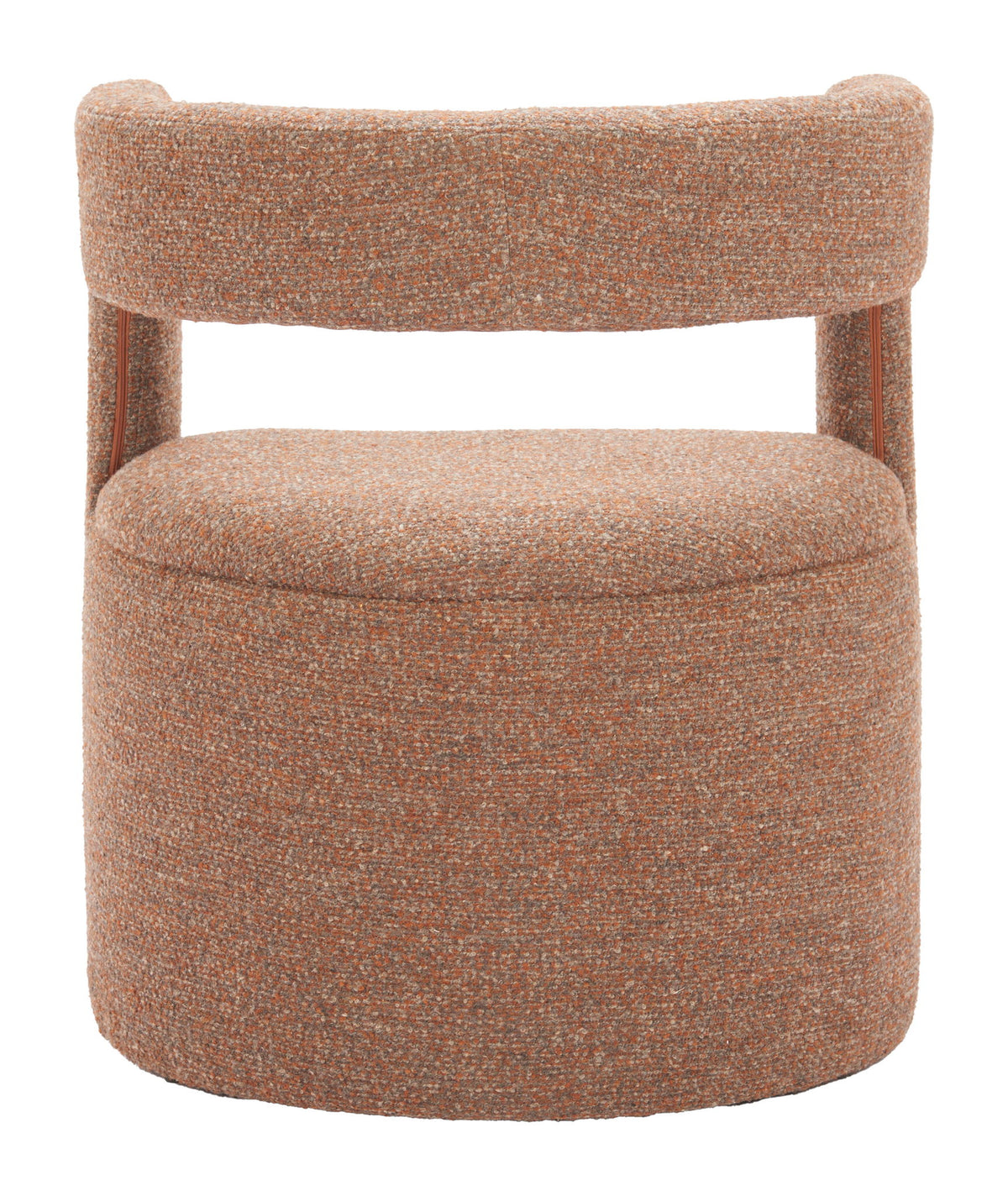 Atria - Accent Chair & Ottoman - Tawny Brown