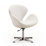 Manhattan Raspberry - Swivel Lounge Chair