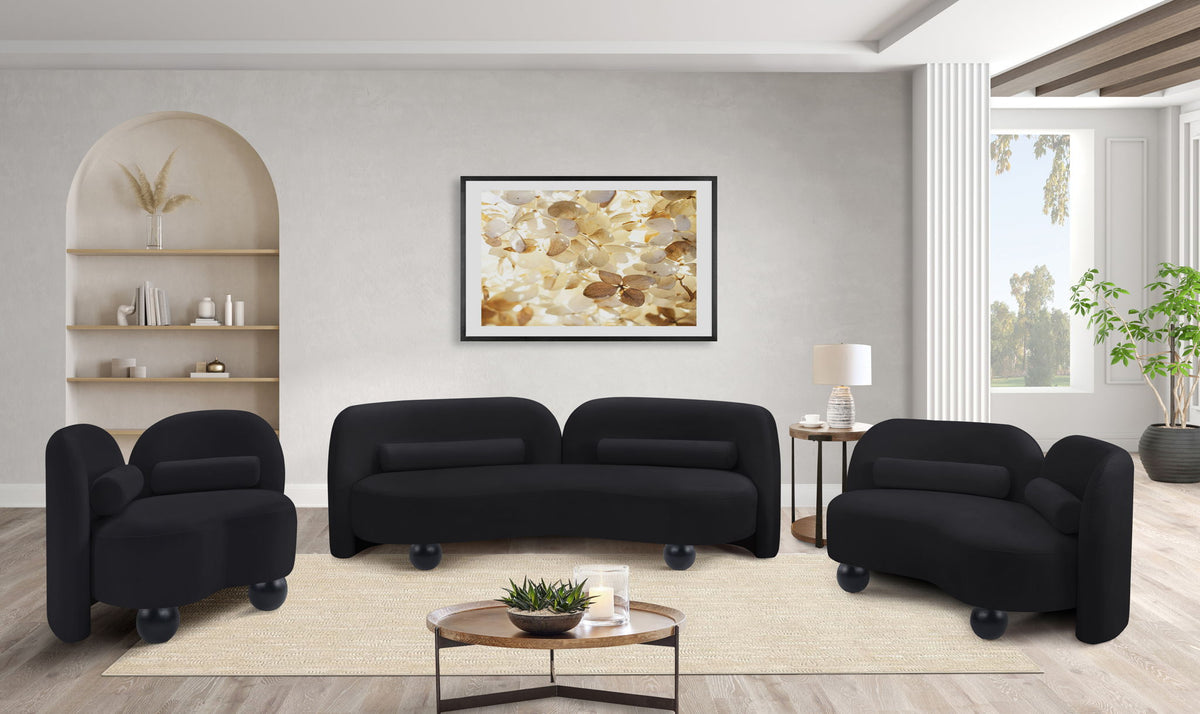 Daphne - Velvet Loveseat