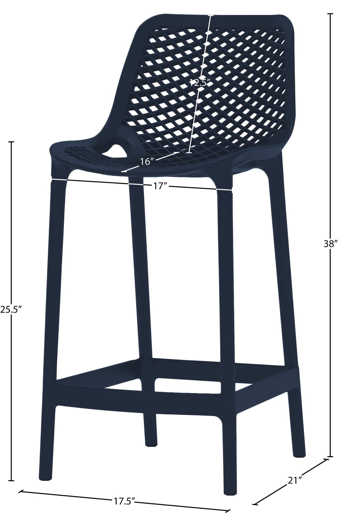 Mykonos - Outdoor Patio Stool (Set of 2)