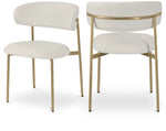Lupita - Dining Chair With Brushed Gold Legs (Set of 2)