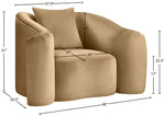 Destin - Chair - Camel