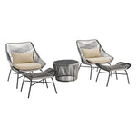 Manhattan Ashland - 5-Piece Conversation Set