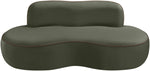 Swerve - Velvet 77" Upholstered Loveseat
