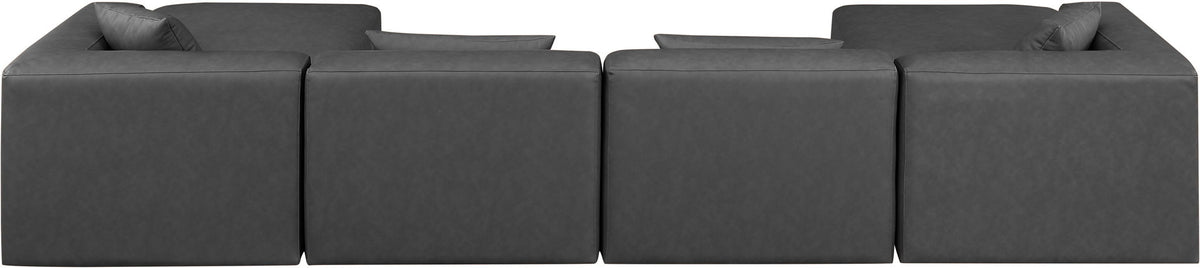 Cube - 6 Piece Modular Double Chaise Sectional
