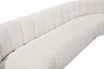 Arc - Boucle Fabric 8 Piece Modular Sofa