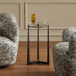 Midas - Round Accent Table - Dark Bronze
