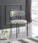 Beacon - Faux Leather Dining Chair With Black Legs (Set of 2)