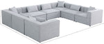 Cube - Linen 8 Piece Modular Sectional