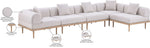 Laguna - 5 Piece 106.5" Upholstered Outdoor Patio Modular Sectional