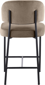 Zarelle - Performance Fabric Upholstered Counter Stool (Set of 2)