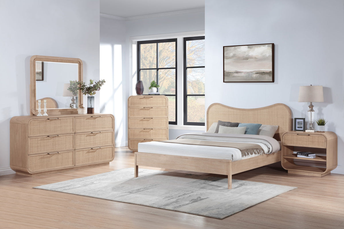 Windsor - Rubberwood Dresser - Natural