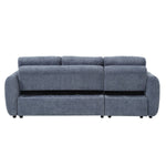 Nuriel - Reversible Sectional Sofa With Sleeper & Storage