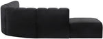 Arc - Velvet 7 Piece Corner Modular Sofa