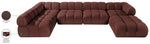 Orin - 6 Piece Modular Sectional (3 Modular Chairs, 2 Corner Chairs & Ottoman)