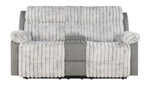 Plush - Reclining Loveseat - Gray