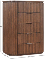 Astrid - Solid Wood And Oak Veneer Chest