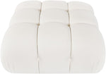 Orin - Velvet Performance Fabric Upholstered Modular Ottoman