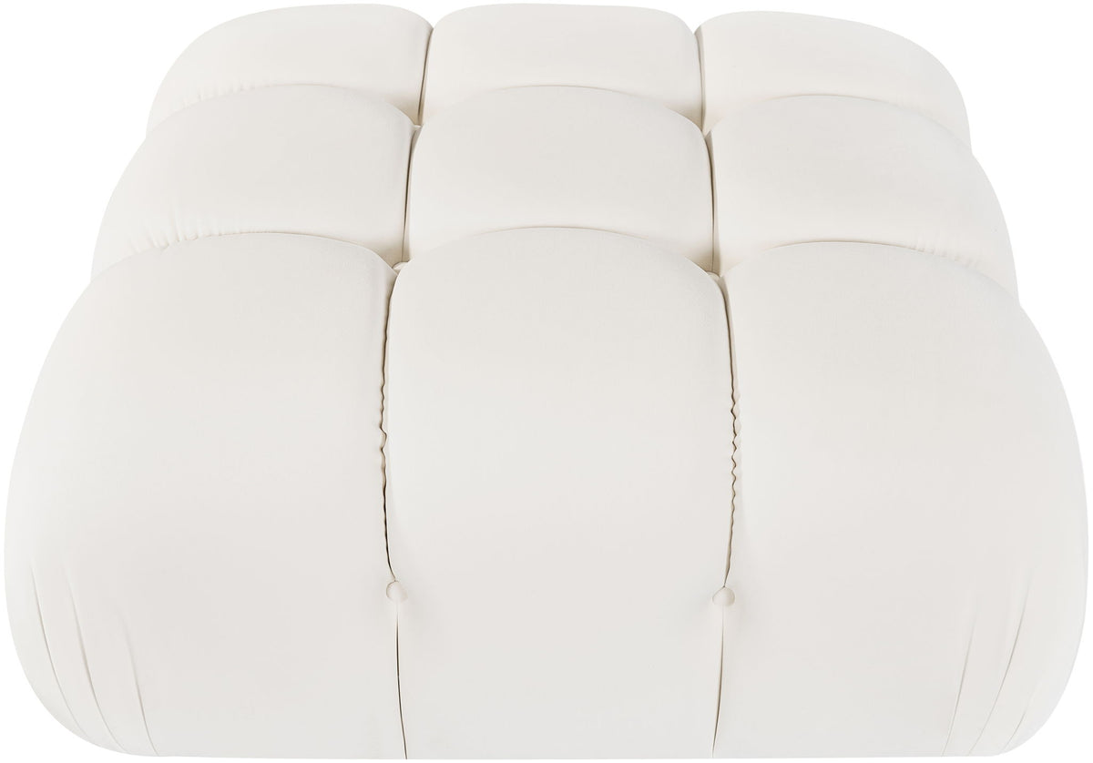 Orin - Velvet Performance Fabric Upholstered Modular Ottoman