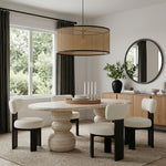 Navo - Indoor/Outdoor Dining Table - Travertine