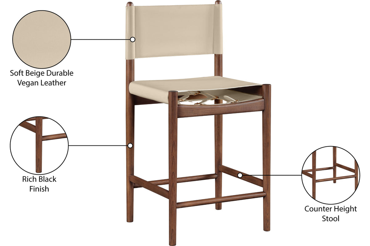 Rawlins - Counter Stool - Walnut Frame