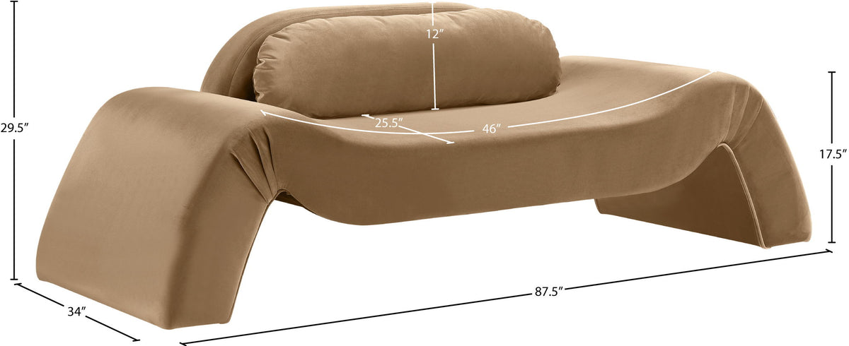 Austin - Fabric Loveseat