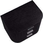 Astrid - Solid Wood And Oak Veneer Nightstand