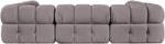 Orin - Velvet 6 Piece Modular Sectional