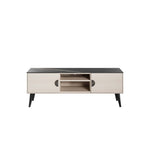 Manhattan Haley - TV Stand - Black Marble