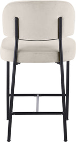 Zarelle - Performance Fabric Upholstered Counter Stool (Set of 2)