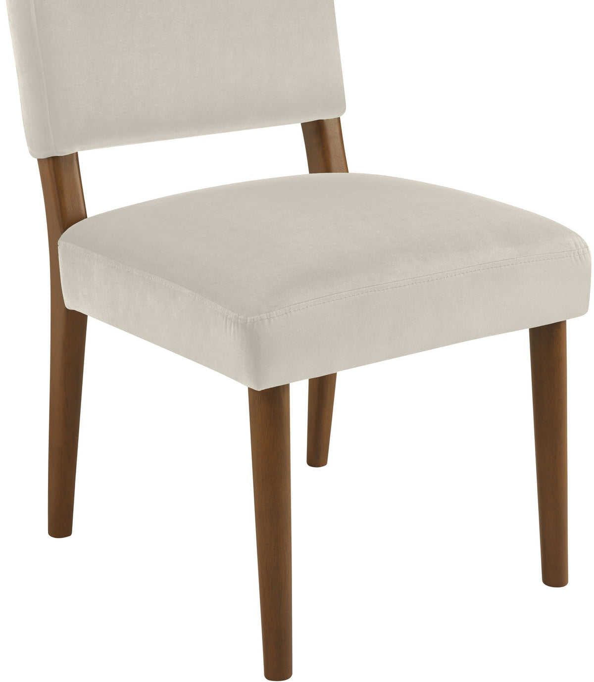 Varinelle - Velvet Dining Chair (Set of 2) - Walnut Frame
