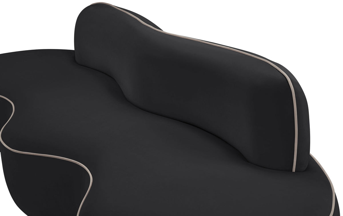 Swerve - Velvet 101" Upholstered Sofa