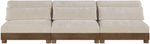 Turin - Chenille Fabric Upholstered Modular Sectional - Taupe