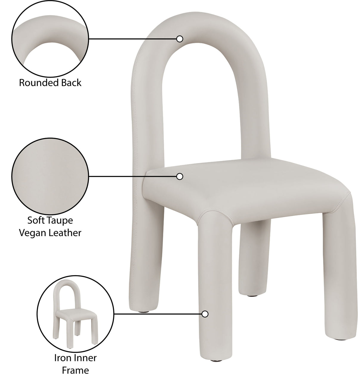 Amari - Faux Leather Dining Chair (Set of 2)