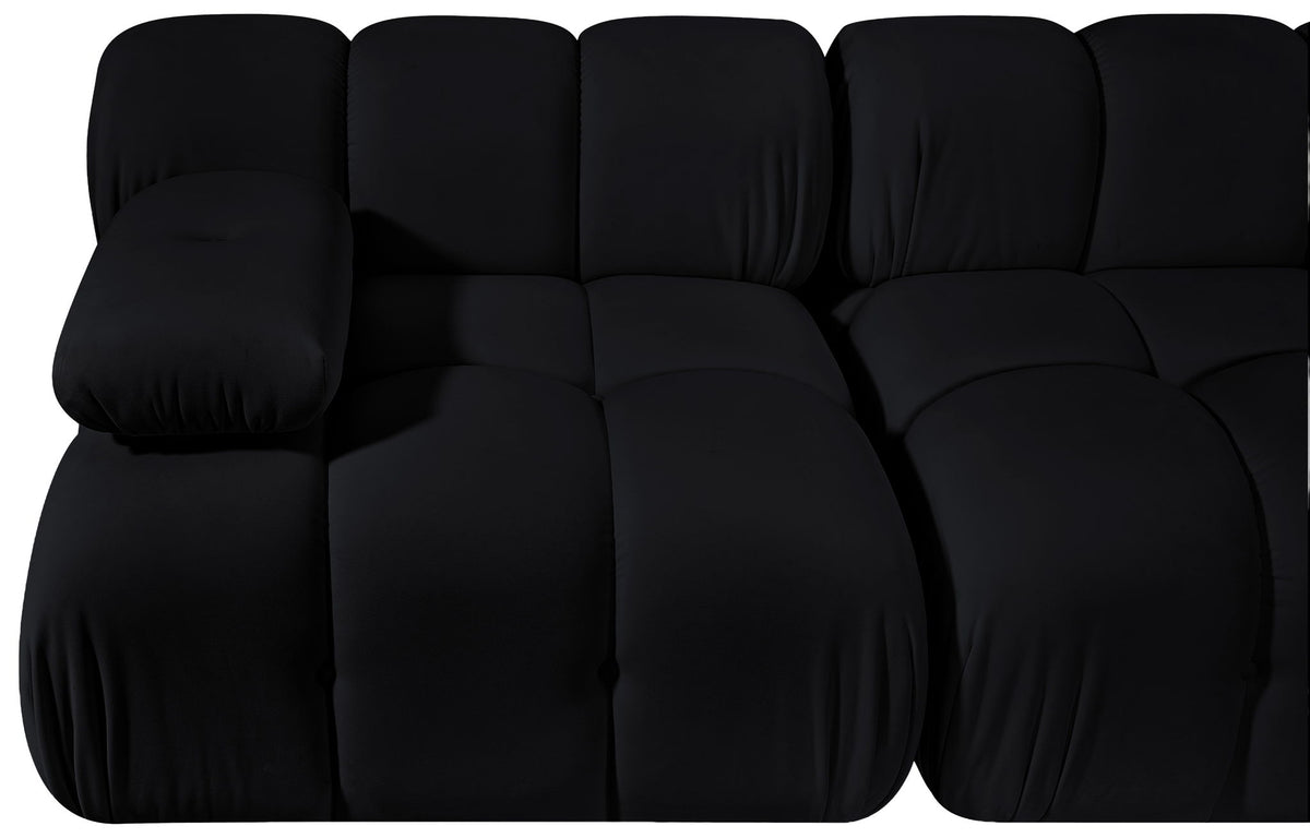 Orin - Velvet Performance Fabric Upholstered 2 Piece Modular Sofa