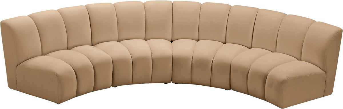 Infinity - 4 Piece Modular Sectional - Camel
