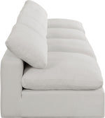 Comfy - Linen Modular Armless Sofa 4 Seats
