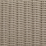 Seacrest - Olefin Water Resistant Fabric And Wicker 4 Piece Outdoor Patio Modular Sectional