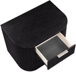 Astrid - Solid Wood And Oak Veneer Nightstand