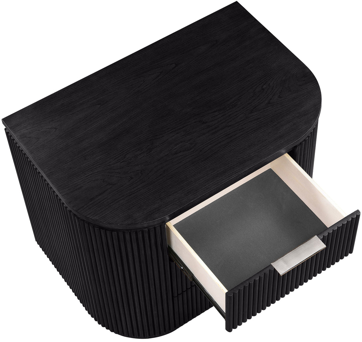 Astrid - Solid Wood And Oak Veneer Nightstand