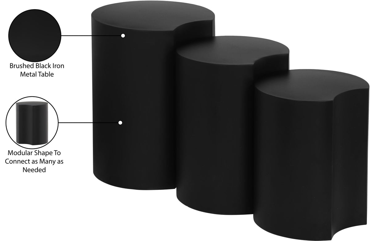 Dimple - 3 Piece Modular End Table
