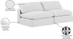 Comfy - Linen Modular Armless Sofa 2 Seats