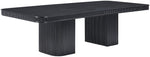 Mohari - Solid Wood And Oak Veneer 112" / 160" Dining Table